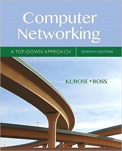 Cover of Computer Networking: A Top-Down Approach